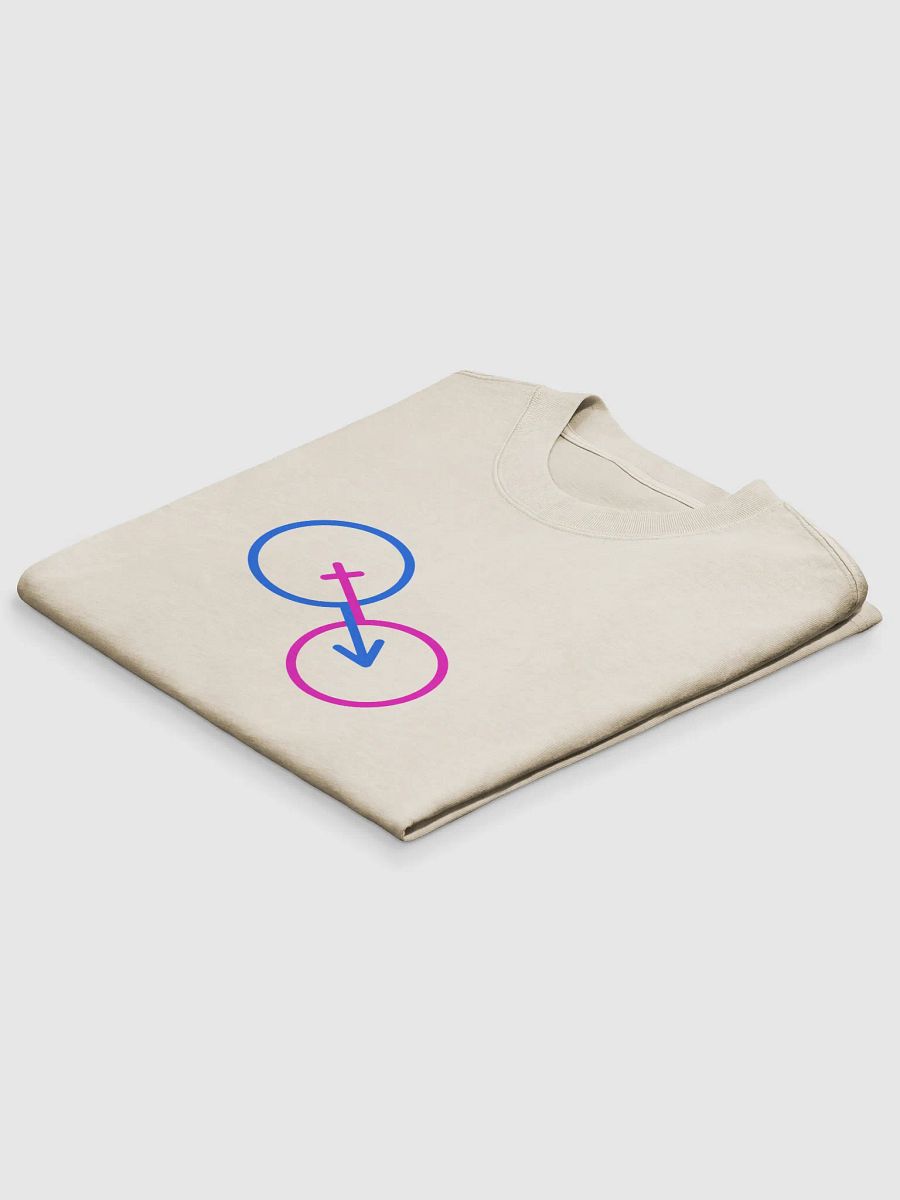 Traditional Genders Symbol Fusion Oversized Tee product image (4)