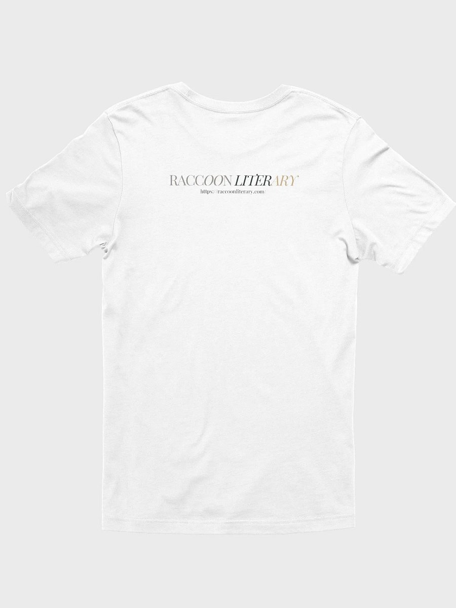 Sleepy RACCOON LITERARY Mixed Font T-Shirt product image (2)