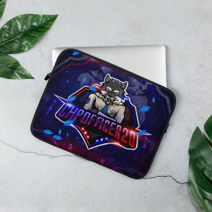 Neon Wolf Chief Laptop Sleeve product image (3)