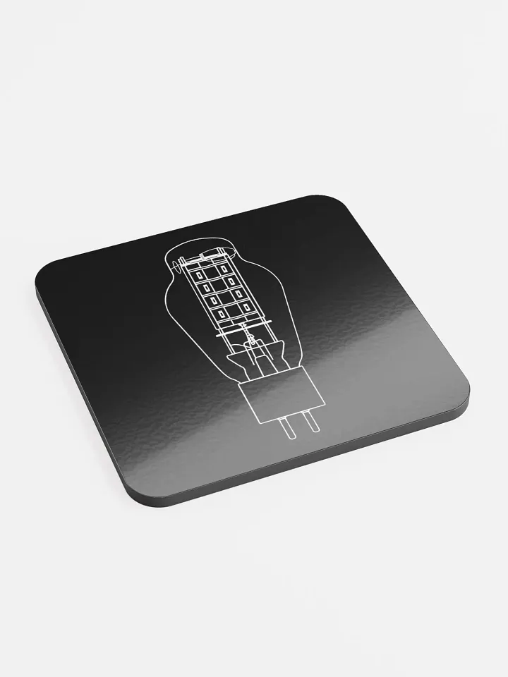 Iyagi Tube Glossed Cork Coaster (black) product image (2)
