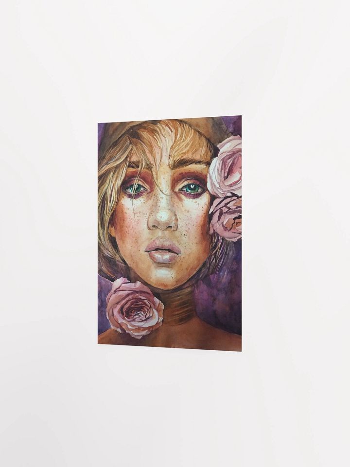 Freckled Beauty - Watercolor Poster product image (16)