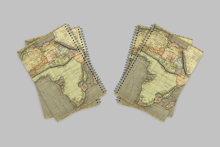 World Traveler Notebook Cover: South Atlantic Ocean product image (2)