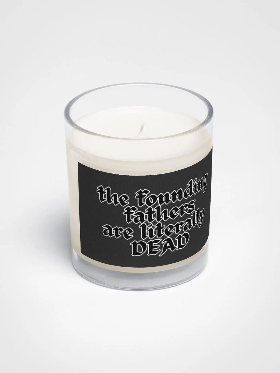 The Founding Fathers are Literally Dead Candle product image (2)