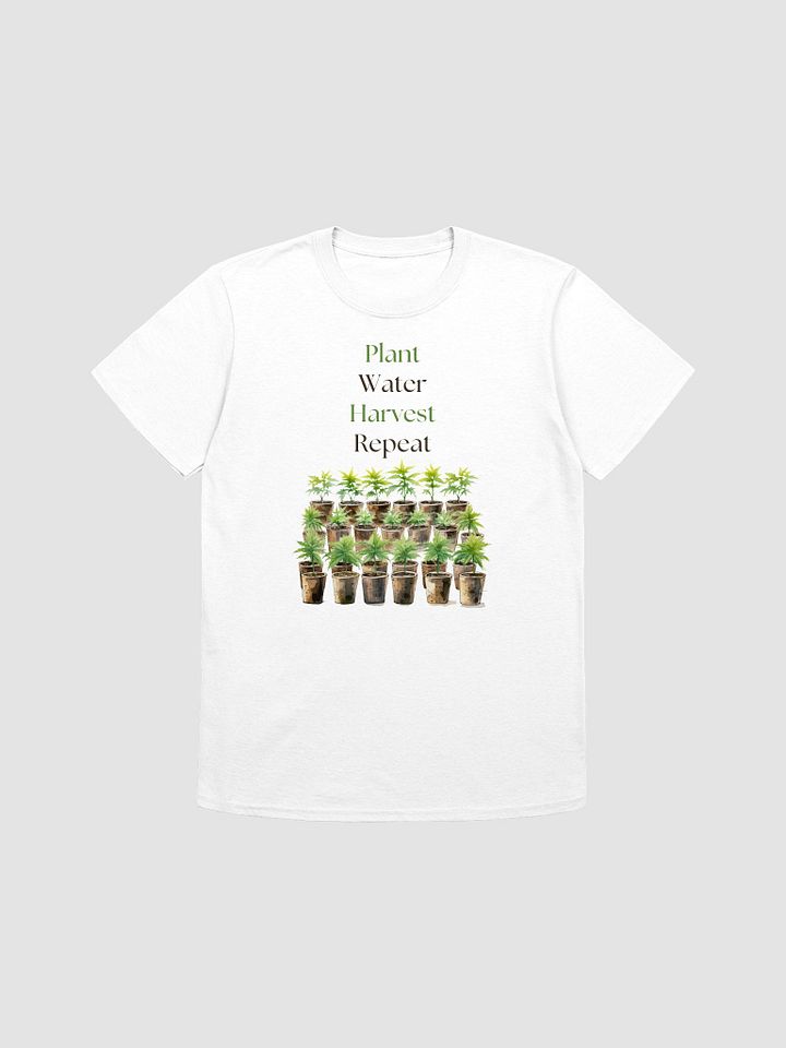 Plant Water Harvest Repeat T-Shirt product image (1)