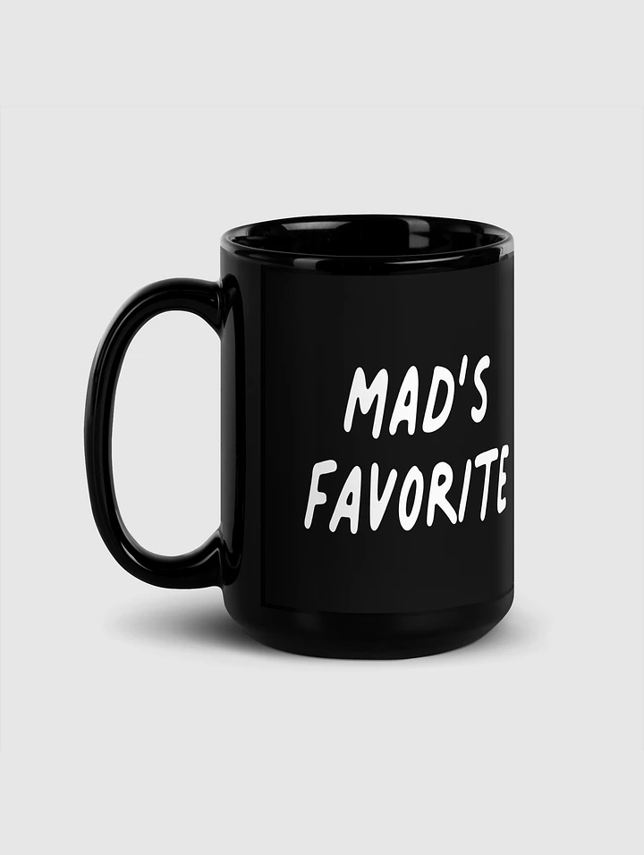 MAD'S FAVORITE - Black Glossy Mug product image (1)