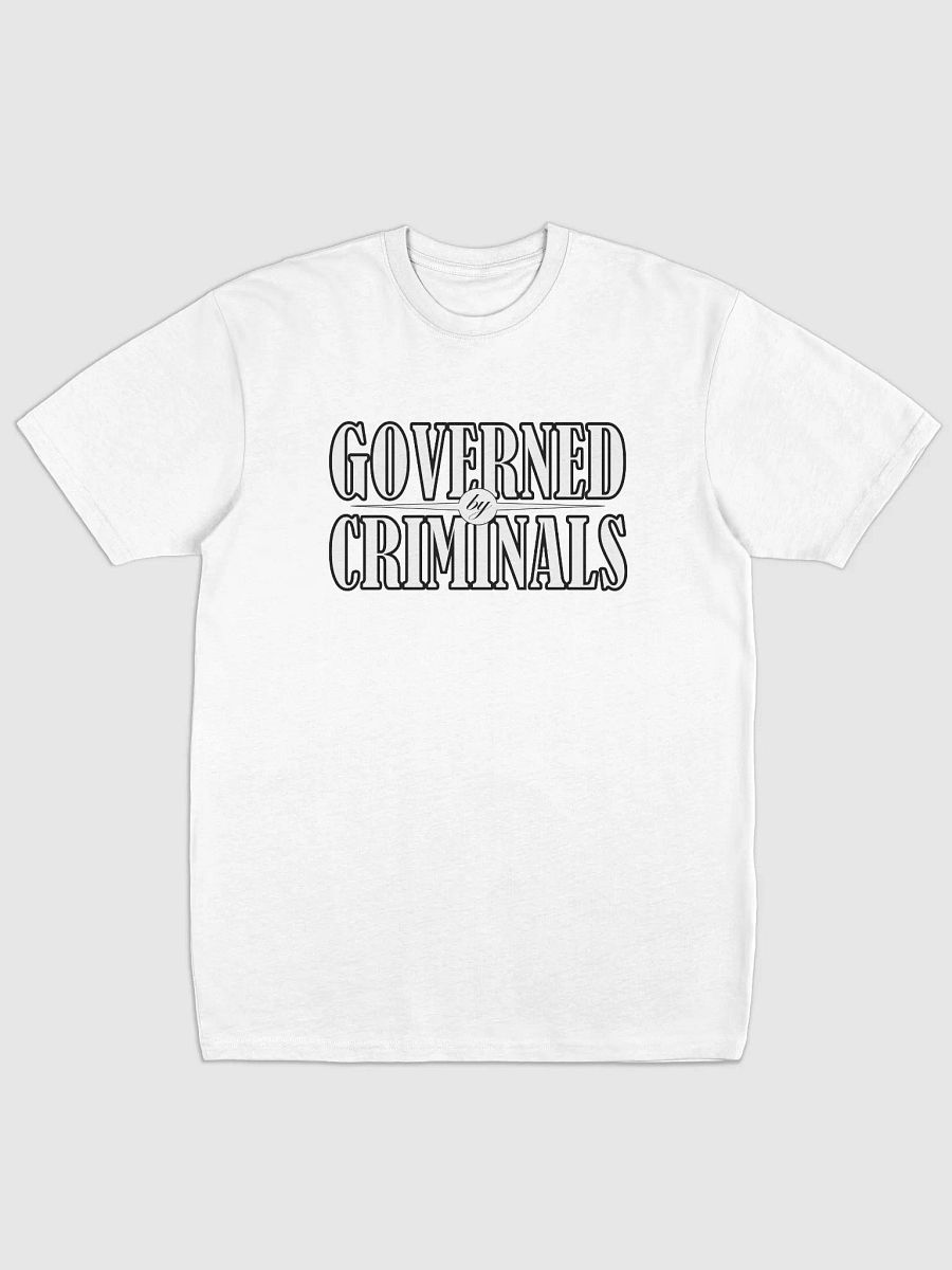 Governed By Criminals - Cotton Heritage Men's Premium Heavyweight Tee product image (2)