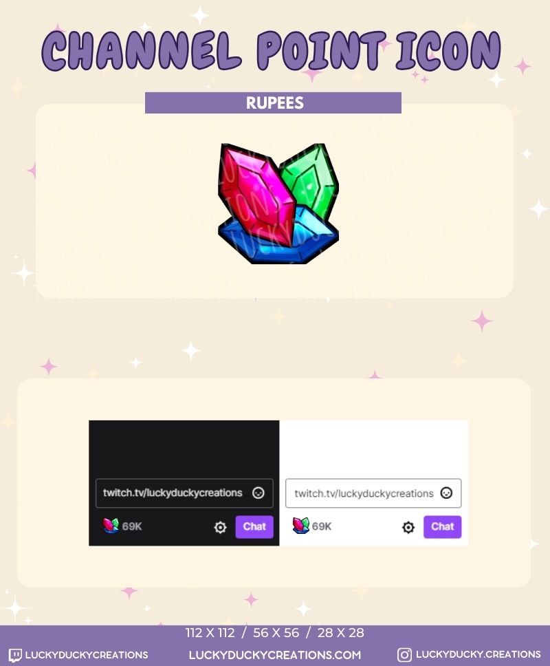 Rupees Channel Points Icon product image (1)