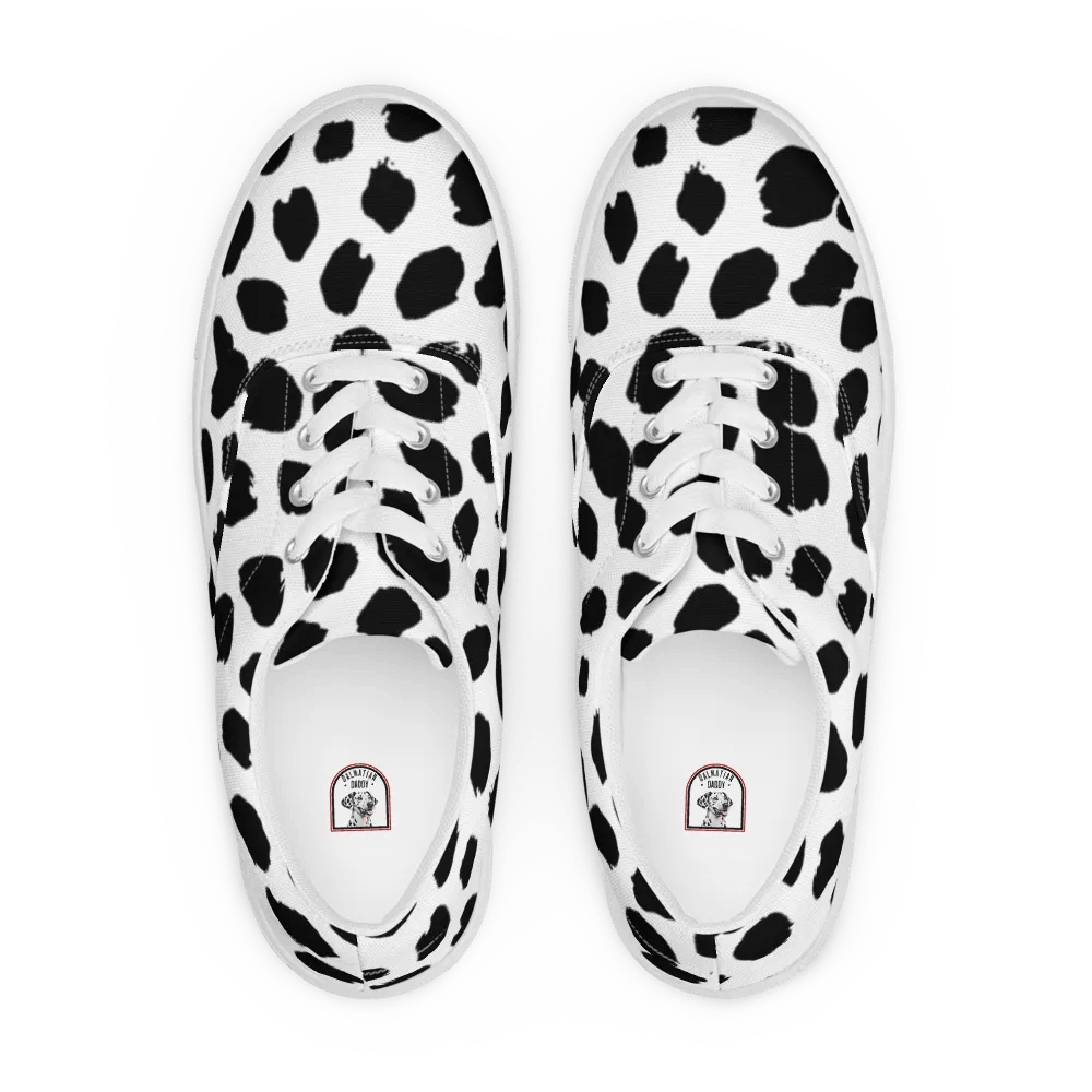 Men's Dalmatian Lace-Up Canvas Shoes product image (12)