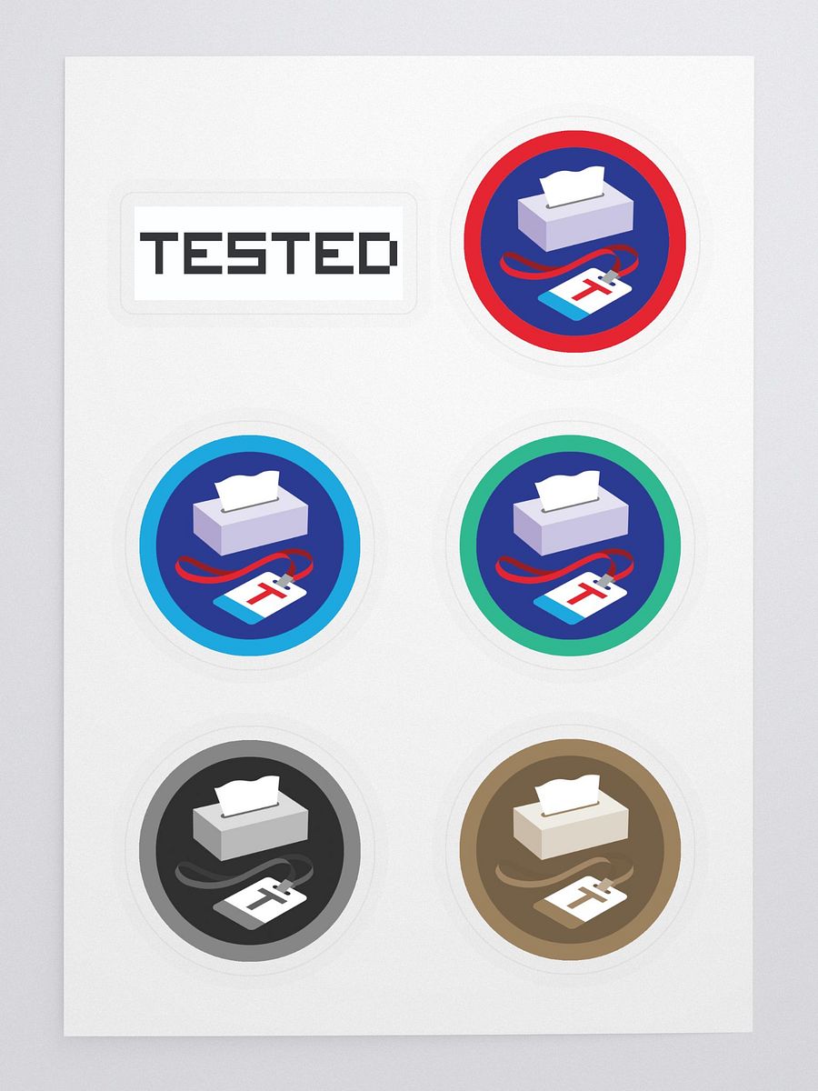 Caught Con Crud Sticker Sheet product image (3)