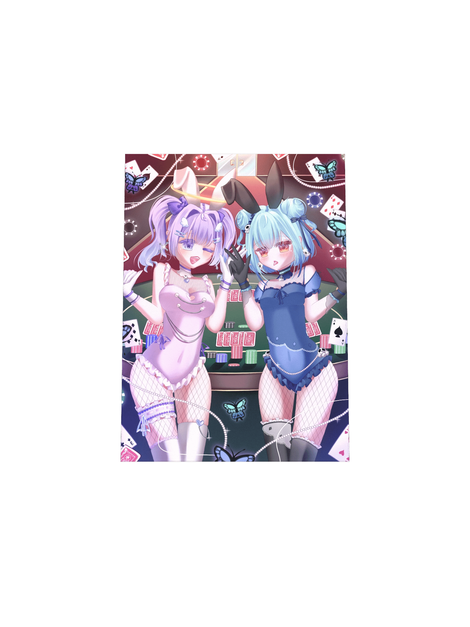 Mii x Ru Ver. Bunny Suits: Matte Paper Poster product image (4)