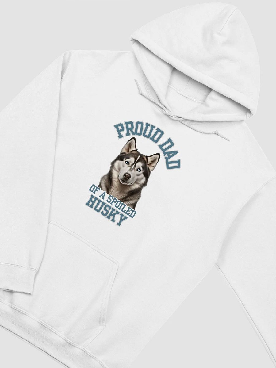 Proud Dad of a Spoiled Husky Dog Dad Siberian Husky Hoodie product image (1)