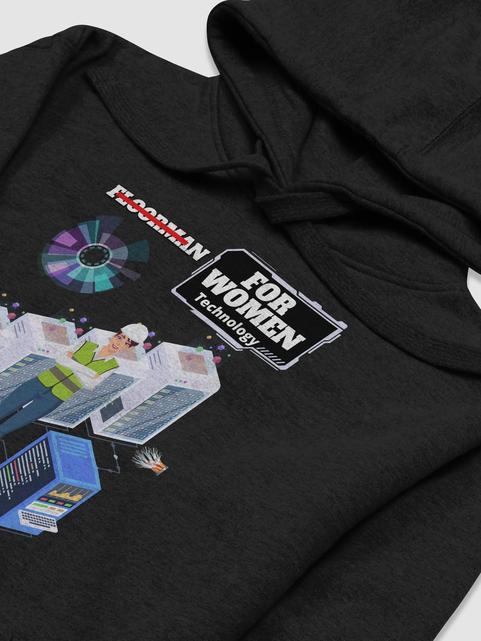 For Women Technology Inspirational Hoodie product image (21)