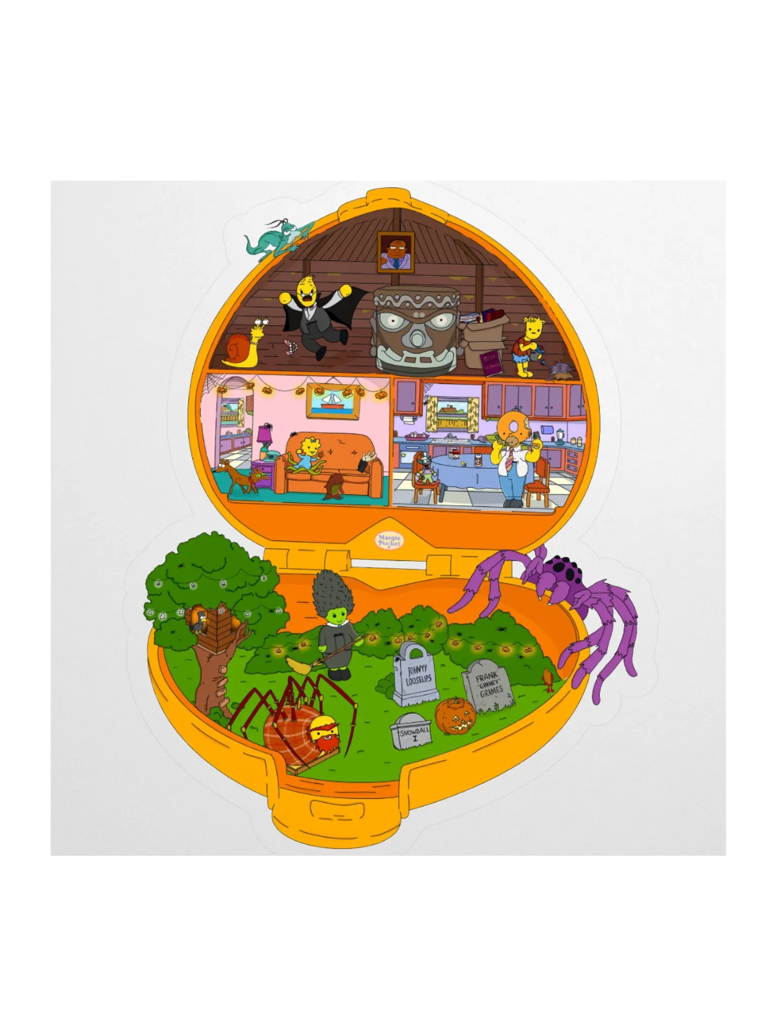 spooky pocket sticker product image (1)