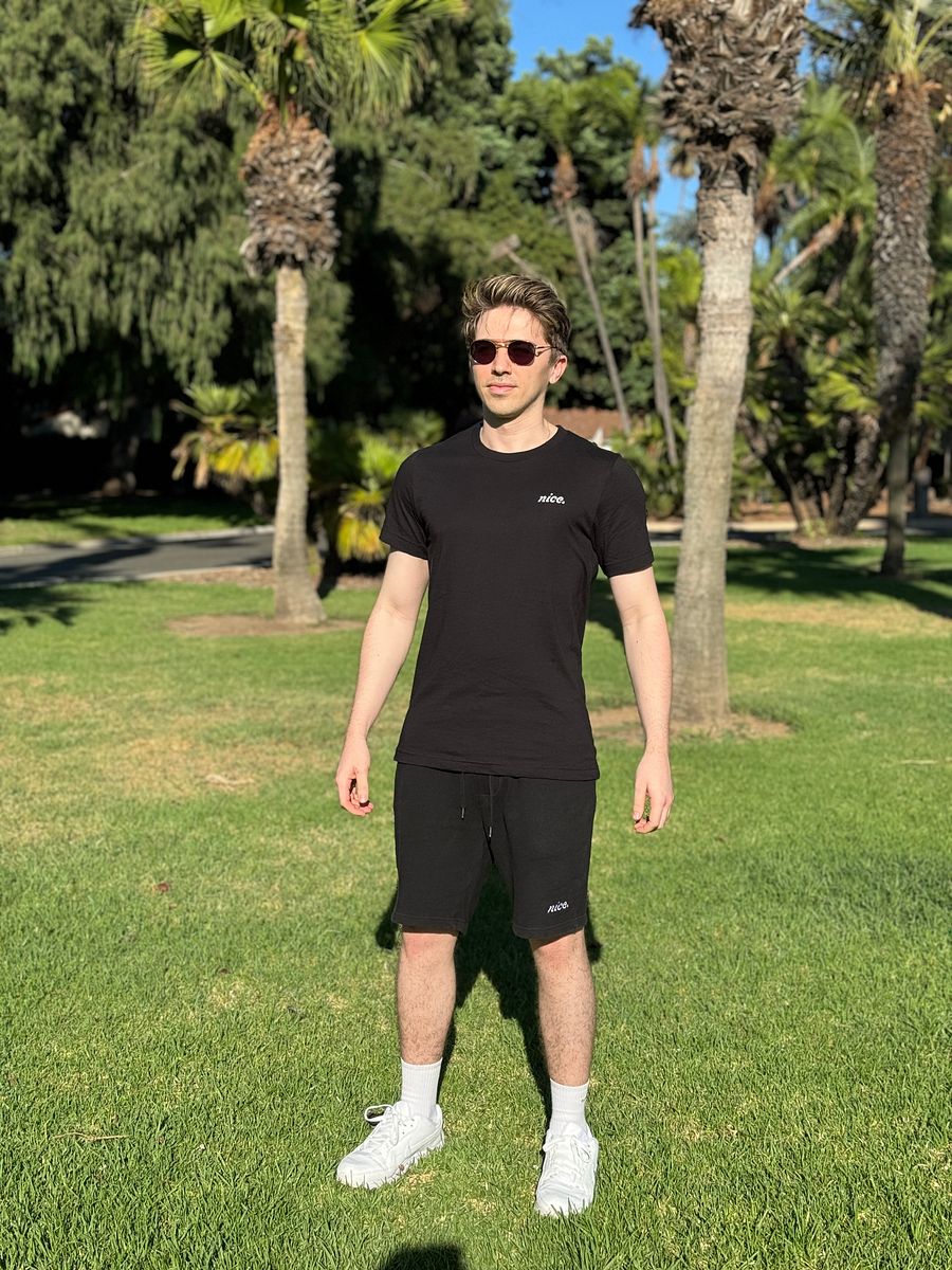 Nice. Classic Black Tee product image (6)