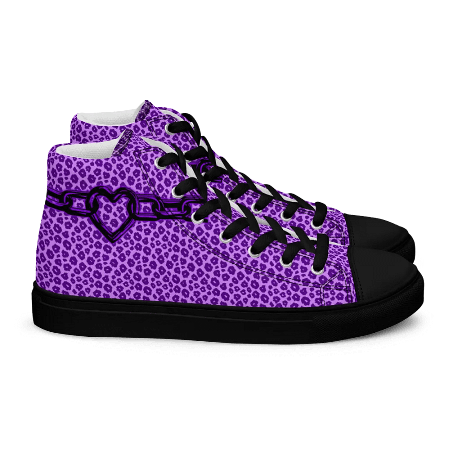 Women's Heartfelt Leopard High Tops product image (2)
