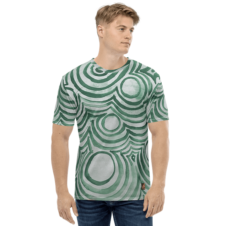"Green Swirl" Tee product image (1)