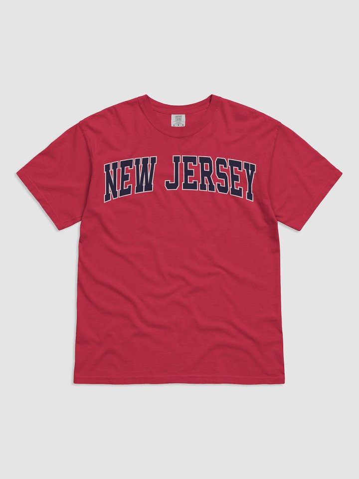 New Jersey Vintage Stylish Unisex Garment-Dyed T-shirt product image (2)