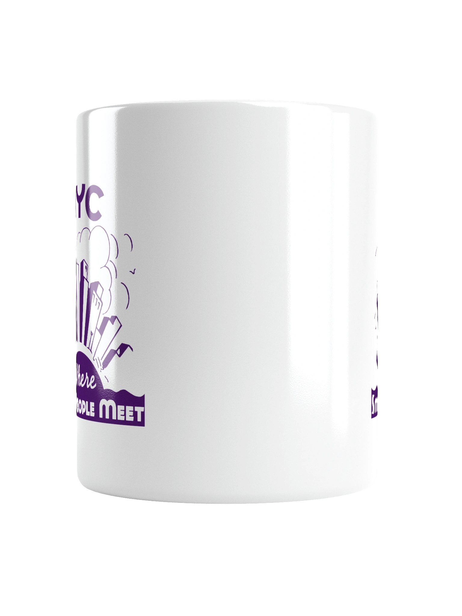 'NYC Smart' White Mug product image (6)