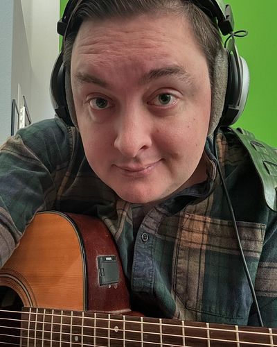 Gmornin! I’m live over on my Twitch channel playing through some of the songs on my album Buskin’ and then I’m gonna play som...