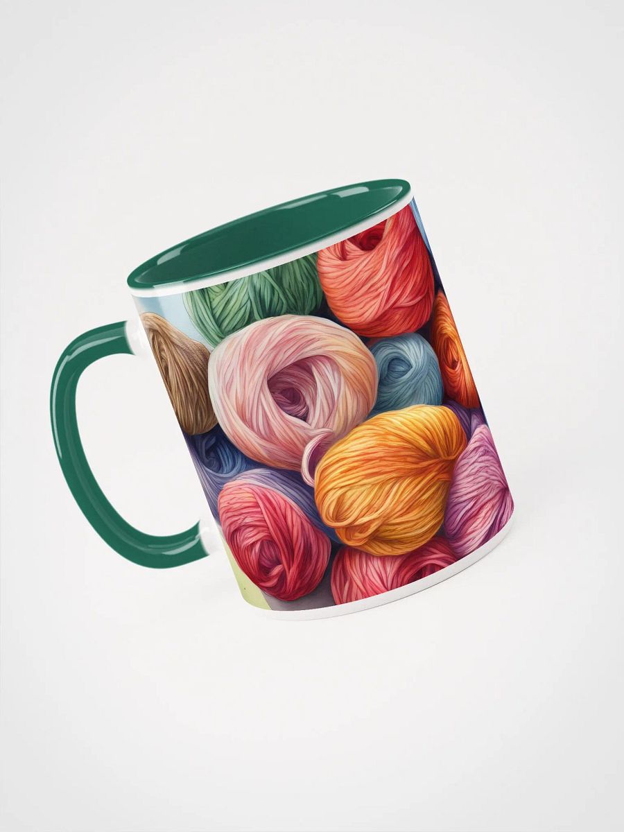 Yarning Good, Ceramic Mug with Color Inside product image (3)