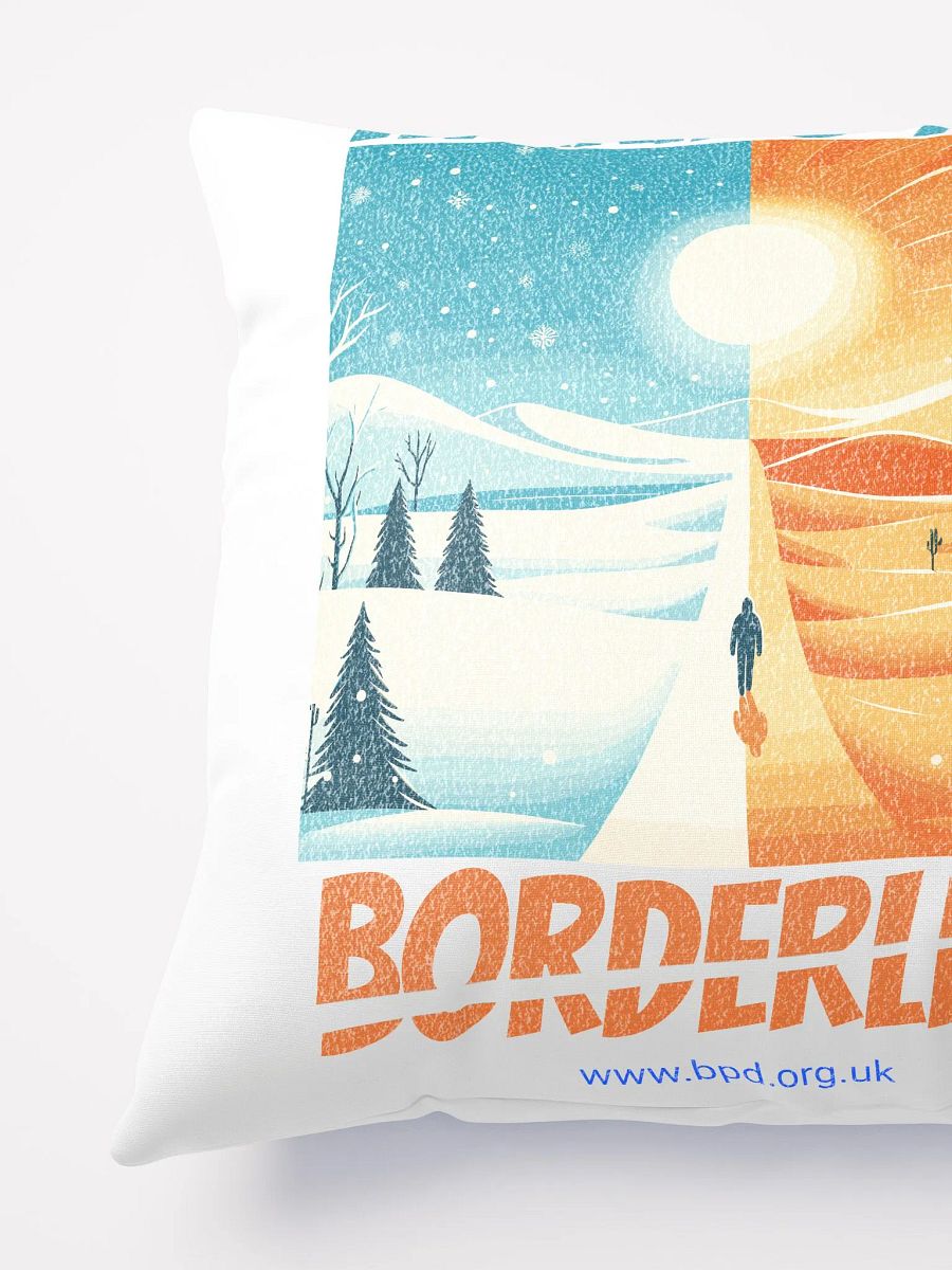 WALKING THE BORDERLINE: BPD AWARENESS PILLOW product image (3)