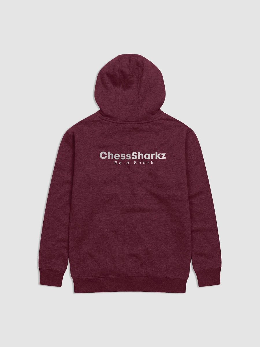 ChessSharkz Dynamic Maroon Hoodie product image (2)