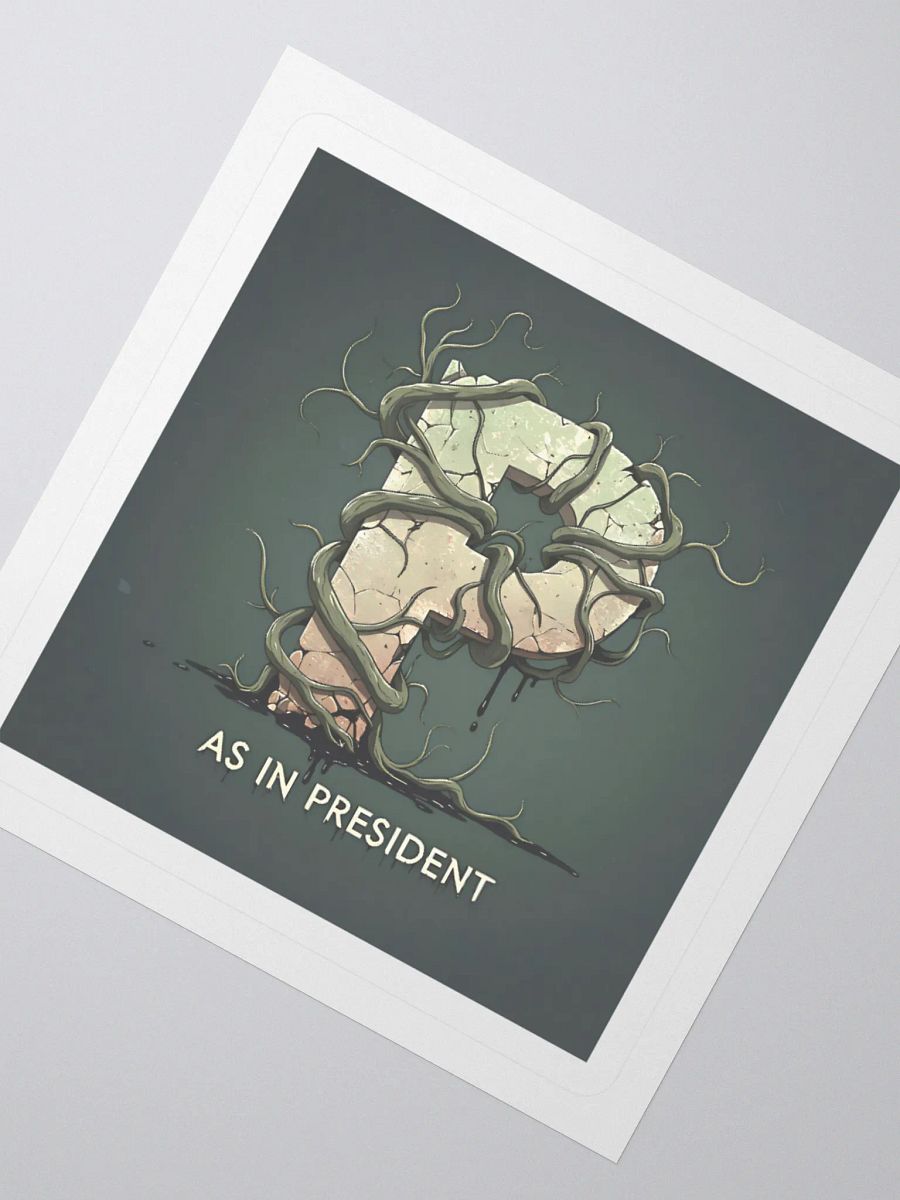 P as in president stickers product image (6)