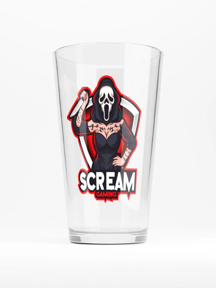 Scream Logo Shaker Pint Glass product image (1)