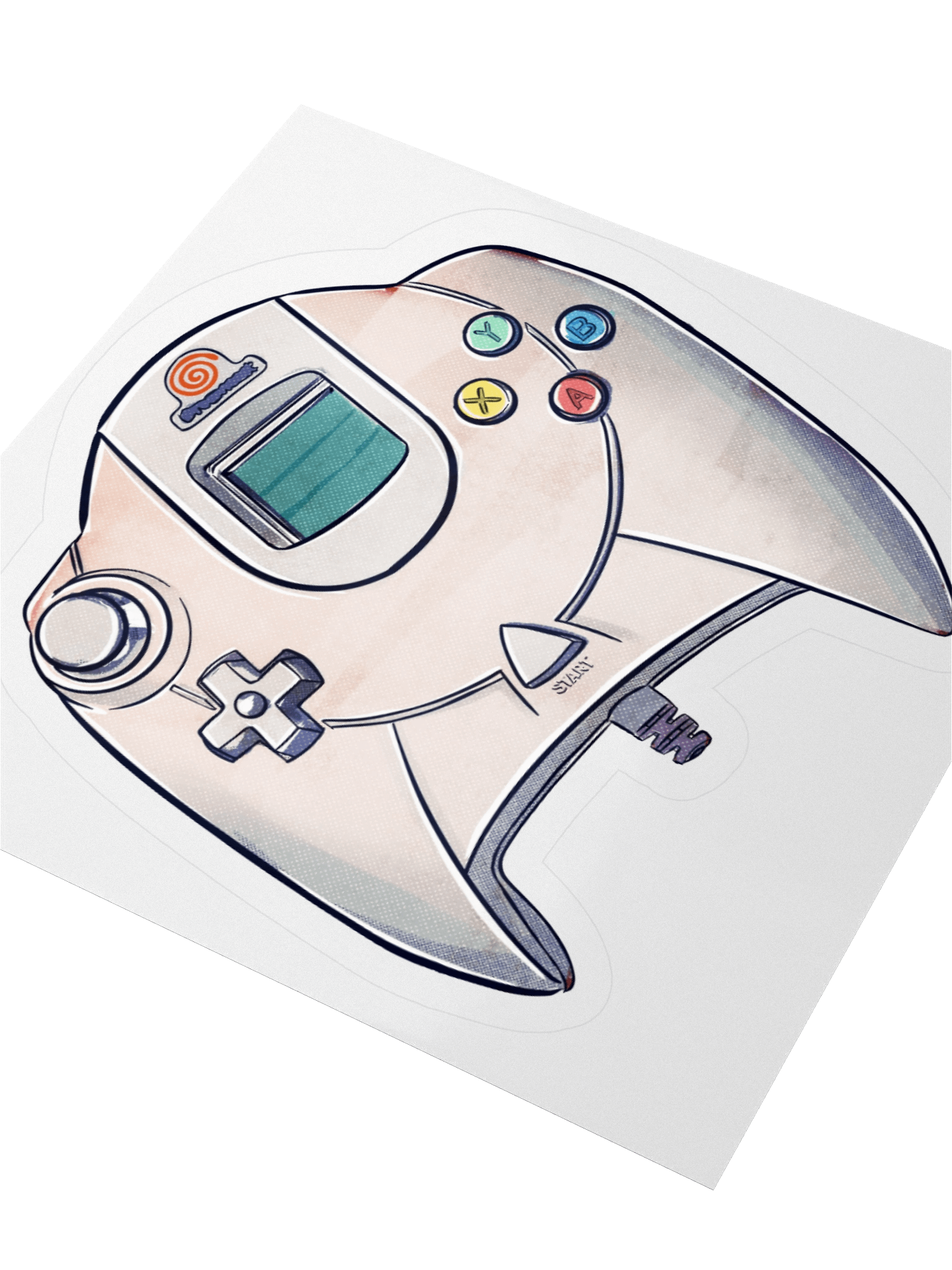 Button Masher DC Sticker product image (3)