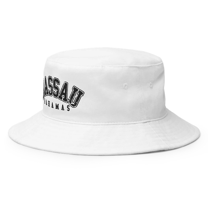 Nassau Bahamas Hat : Bahamas Flag Bucket Hat Embroidered product image (5)