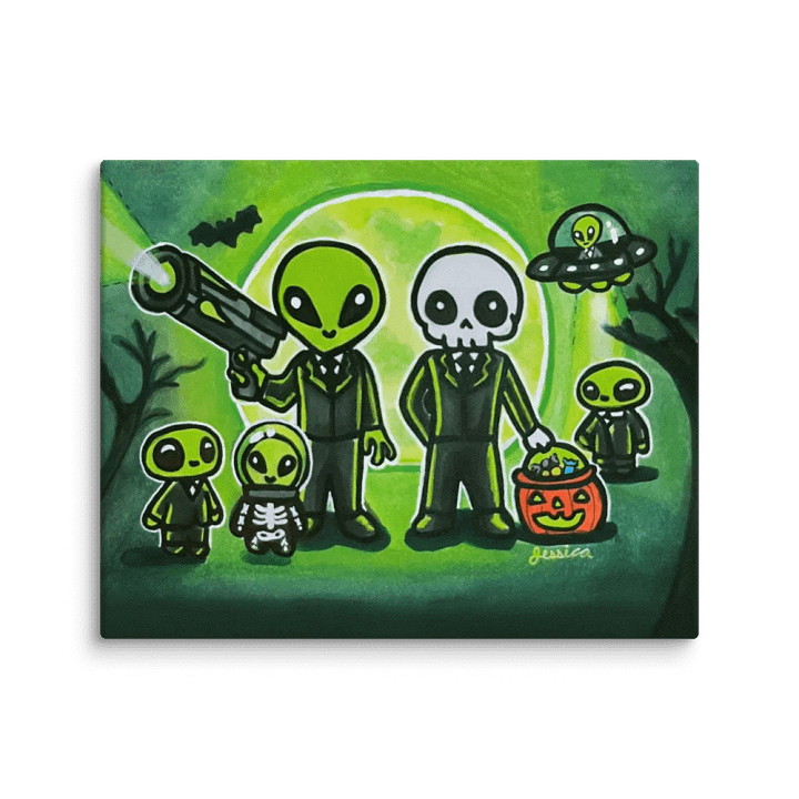 Alien Patrol Canvas product image (1)