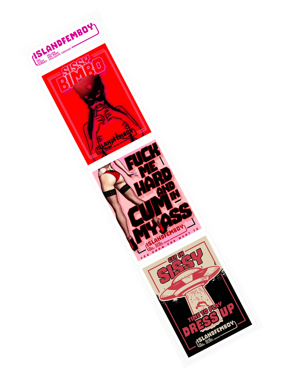 ISLANDFEMBOY : Sissy Sticker Pack : Femboy : Twink product image (3)