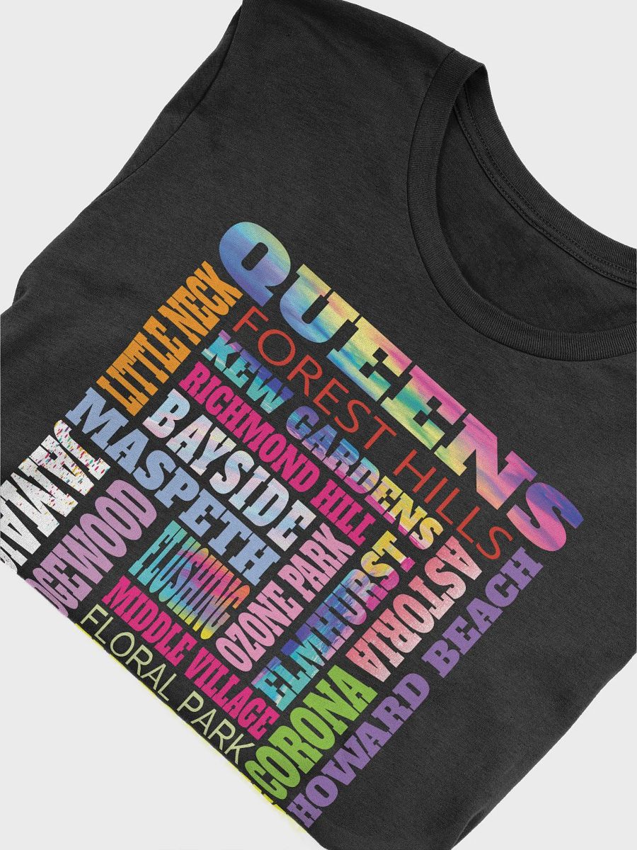 Queens New York Neighborhoods Skyline Pride Gifts T-Shirt product image (5)