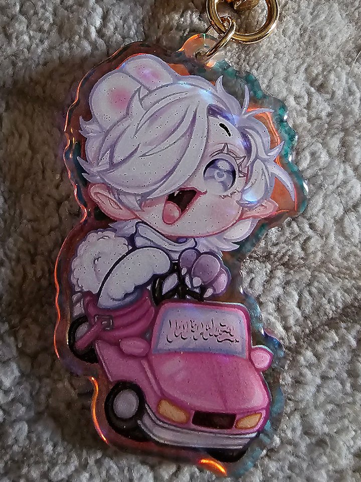 Vroom Vroom Brutus One Month Anni Keychain product image (2)