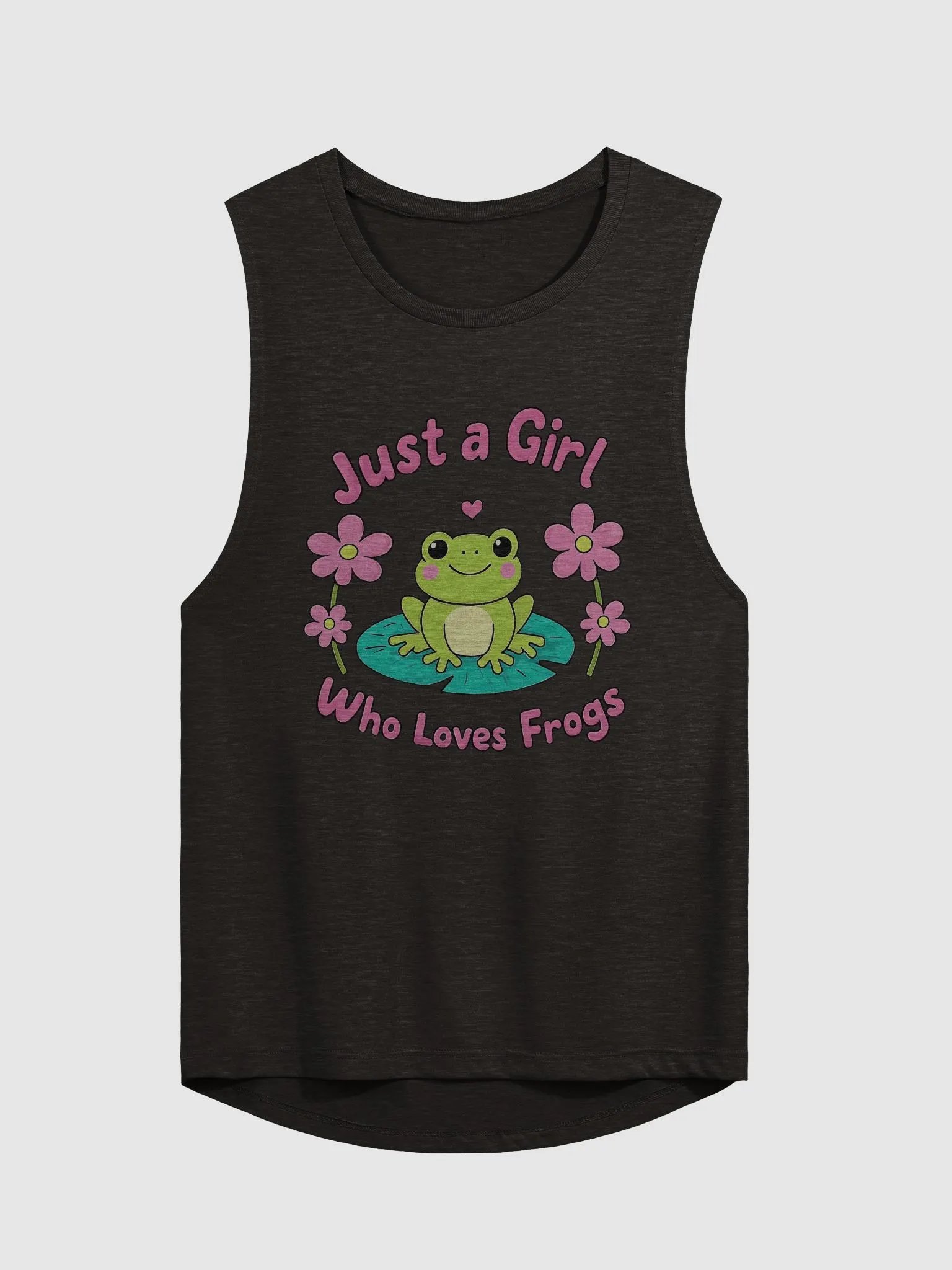 Frog Love Flowy Muscle Tank Bella+Canvas (Women's) product image (2)