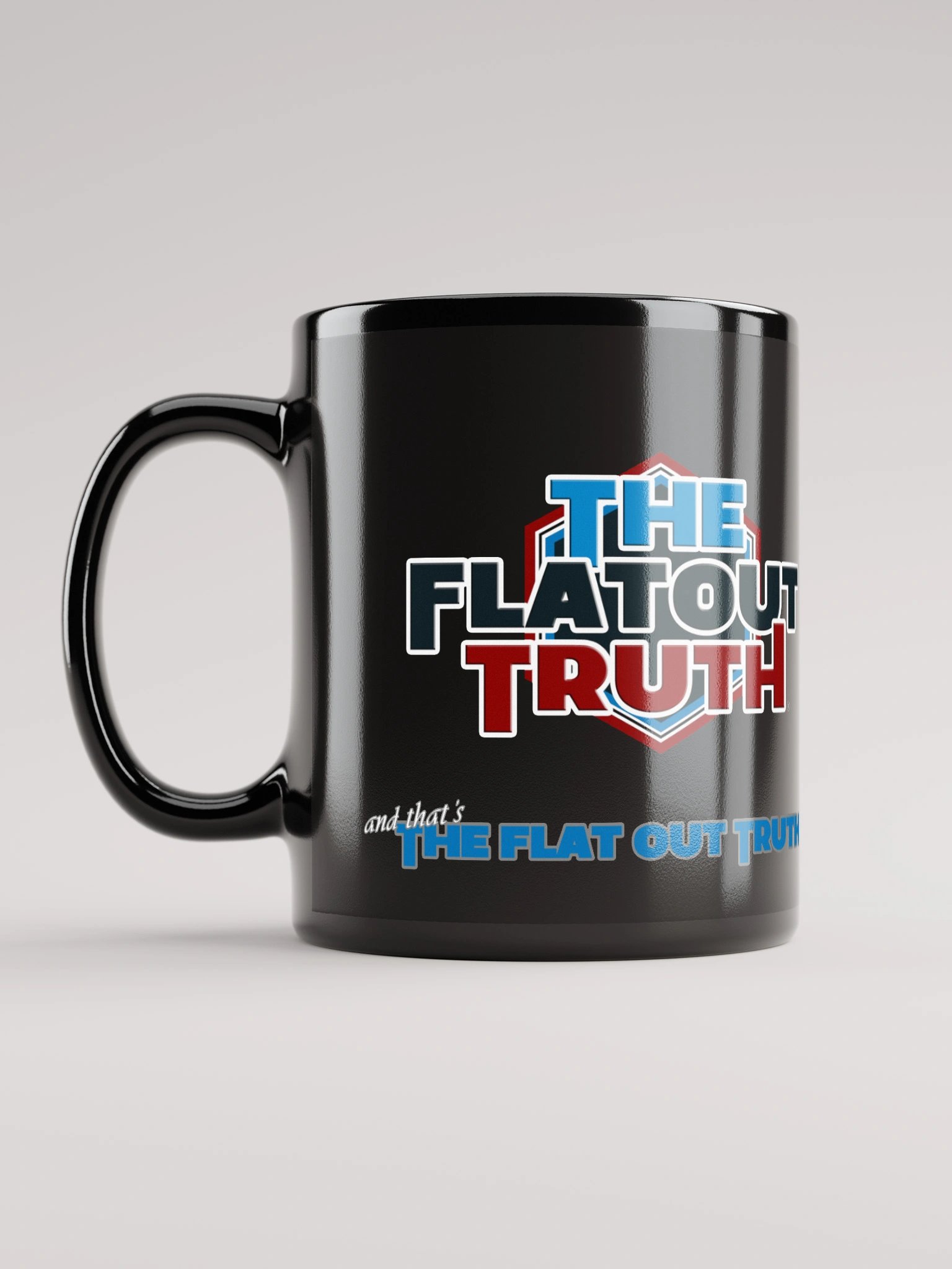 TFOT Red Hex Black Logo Mug product image (2)