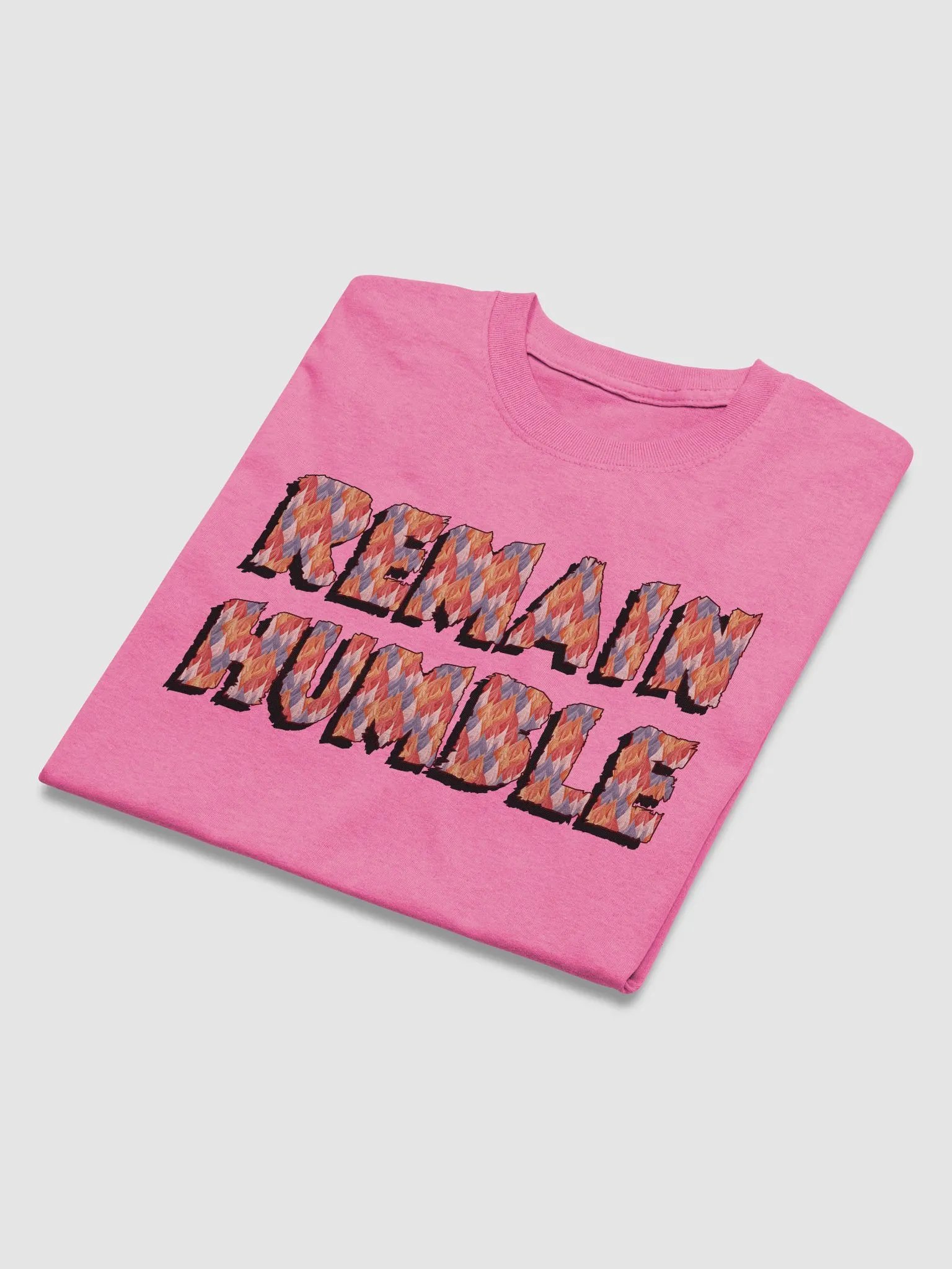 Copy of 100% Cotton Fabric t-shirt REMAIN HUMBLE product image (36)