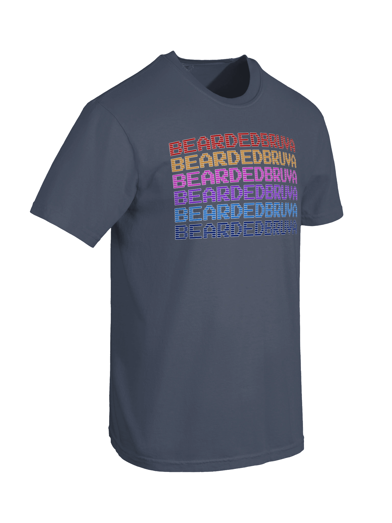 BeardedBruva Color Grid T-Shirt product image (104)