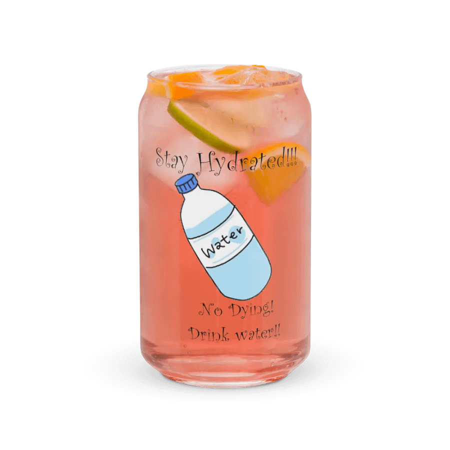 Hydrate! Glass Can Cup product image (37)