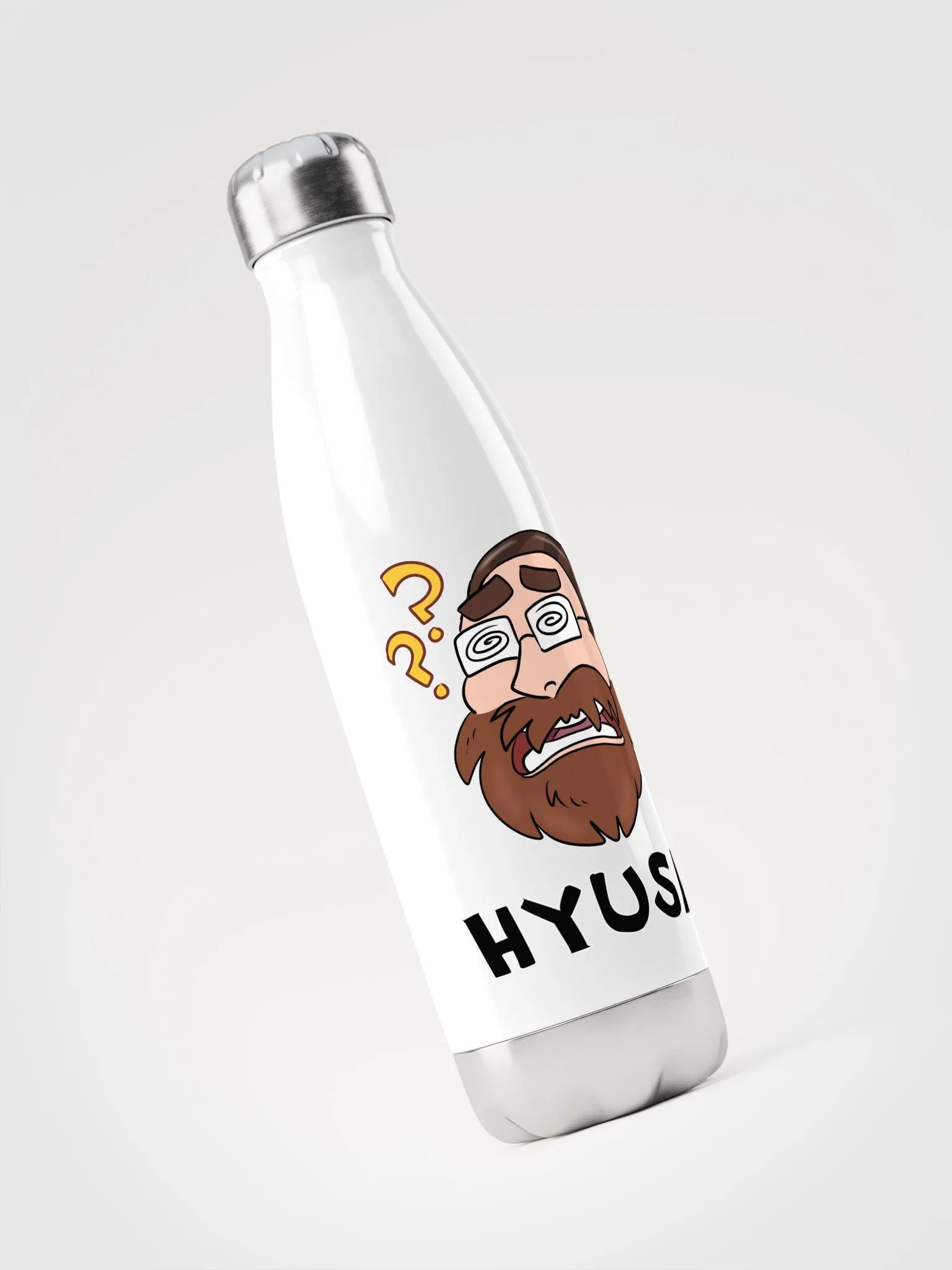 Confused Hyushi - Water Bottle product image (3)