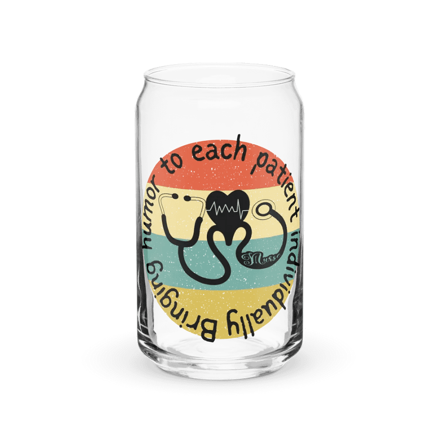 Bringing humor to each patient individually Can Glass product image (2)