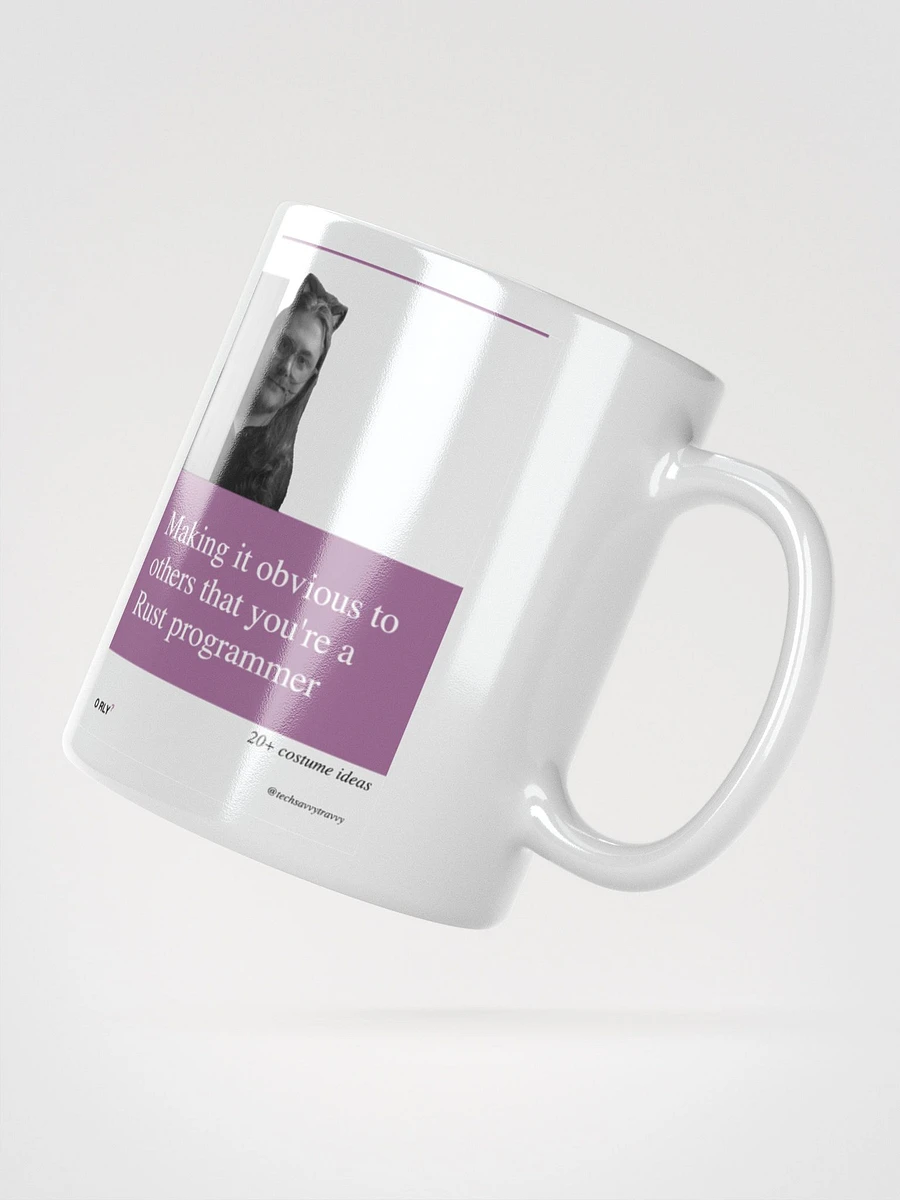 Trav Catboy Rust Programmer ORLY mug product image (4)