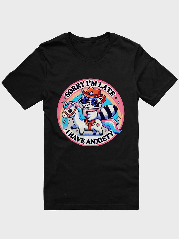 Anxious Raccoon Cowboy T-Shirt product image (2)