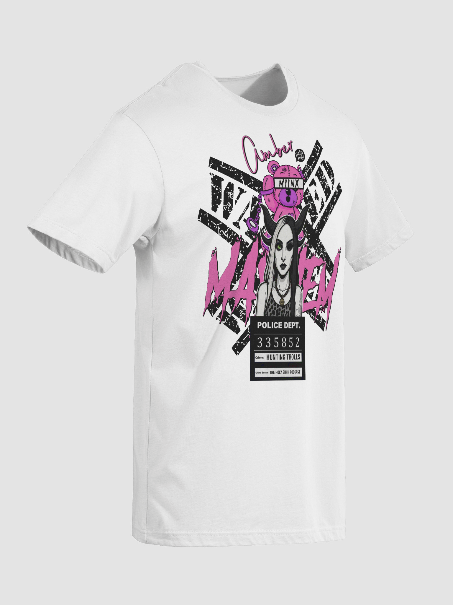Amber Miinx Mayhem "Wanted" T-shirt product image (5)