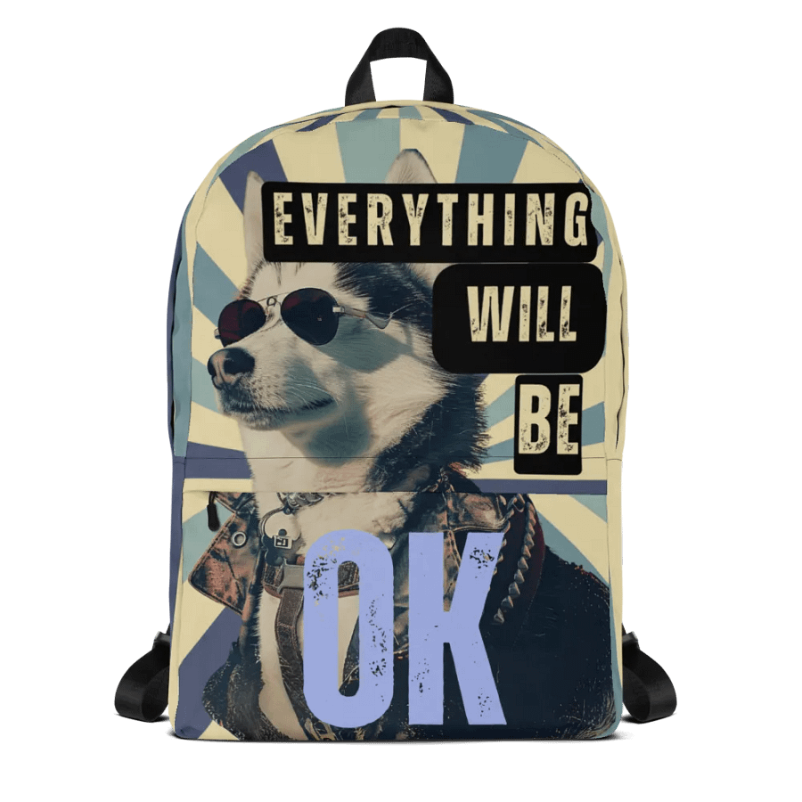 Siberian Husky Everything Will Be OK Hoodie product image (1)