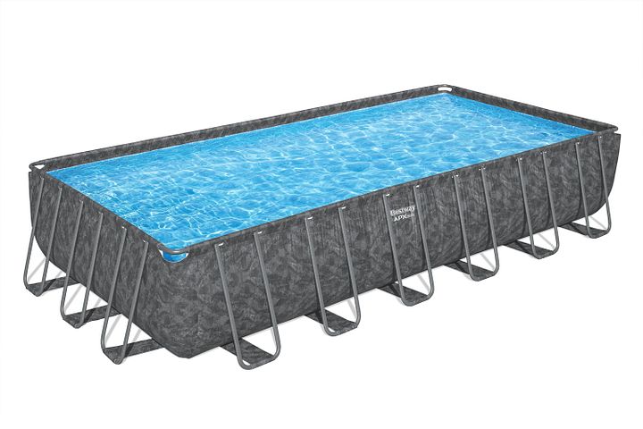 NEW 561KG - APX365 24 ft x 12 ft x 4.3 ft (Rectangular PoolSet w. Sand Filter) product image (2)