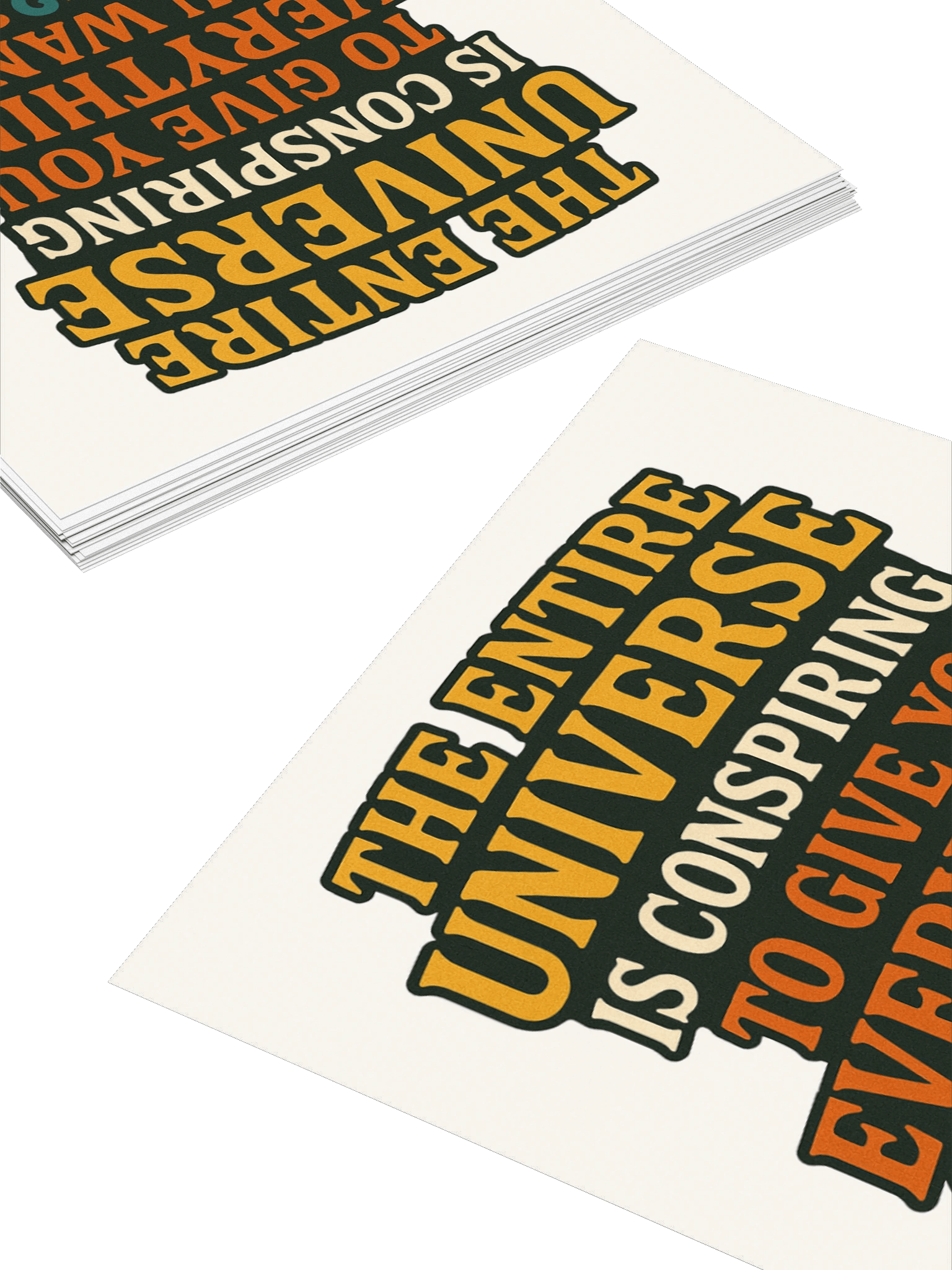 Universe is Conspiring Sticker product image (7)