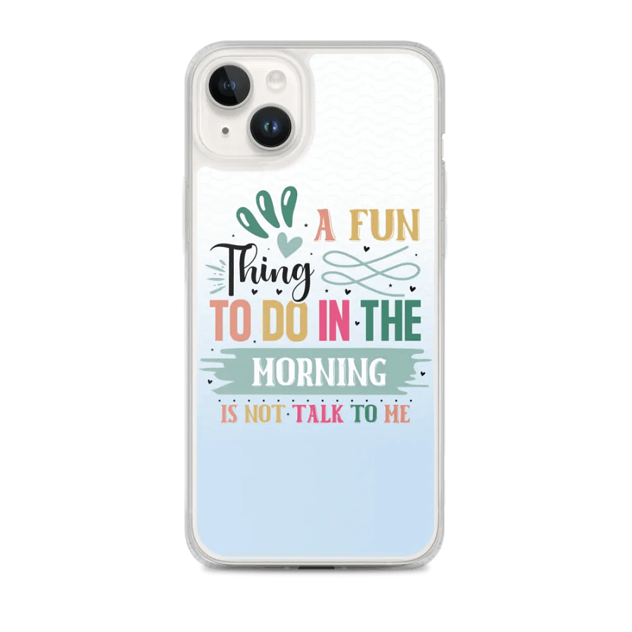 Morning Mood iPhone® MagSafe® Clear Case product image (1)