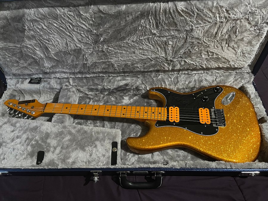 GD Guitars Super S 2025 – Copper Sparkle Finish w/ Custom Gamsbuckers & Premium Parts product image (10)