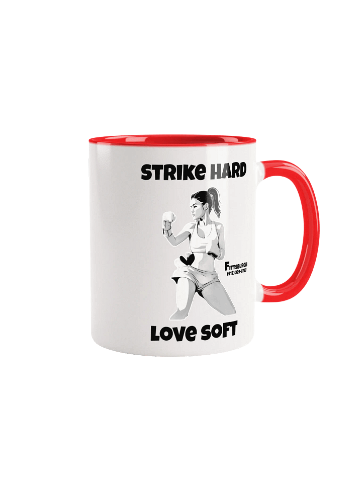 Warrior Women Ceramic Mug Red product image (1)